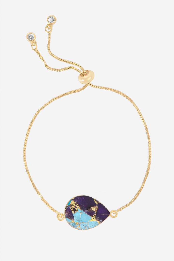Mojave Pear Gemstone Bracelet