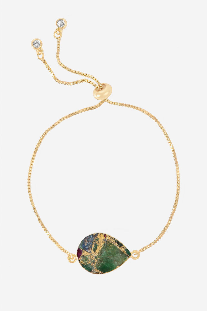 Mojave Pear Gemstone Bracelet