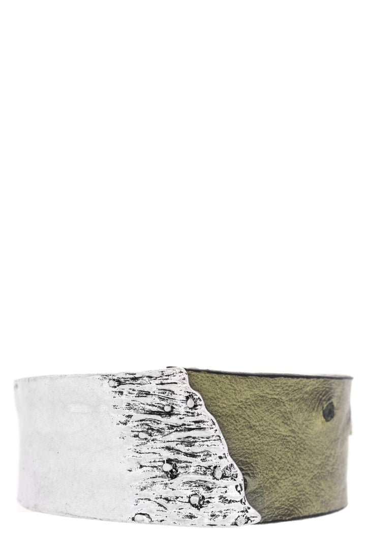 Wild Ways Metal Leather Bracelet