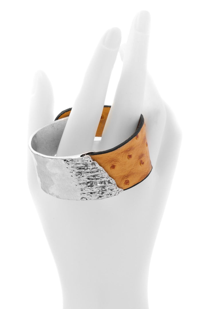 Wild Ways Metal Leather Bracelet