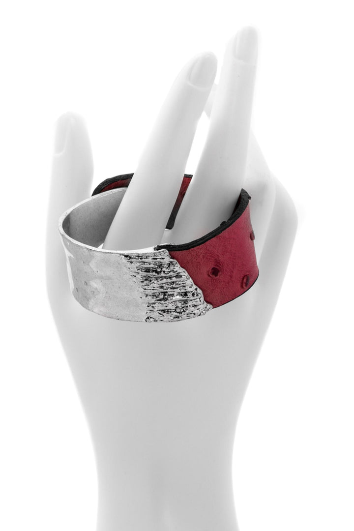 Wild Ways Metal Leather Bracelet
