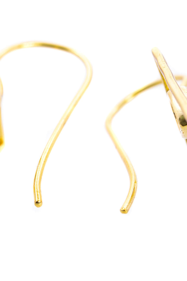 Minimalist Gemstone Drop Earring