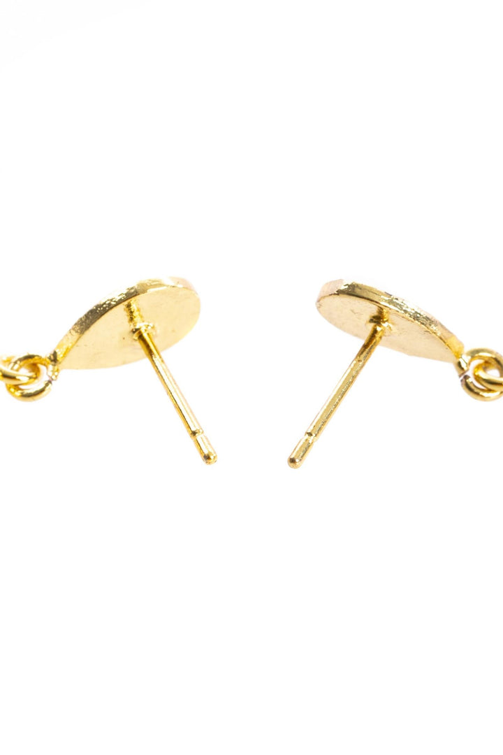 Freshwater Pearl Full Moon Dangle Earrings