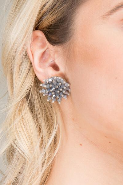 Prickle Cluster Stud Earring