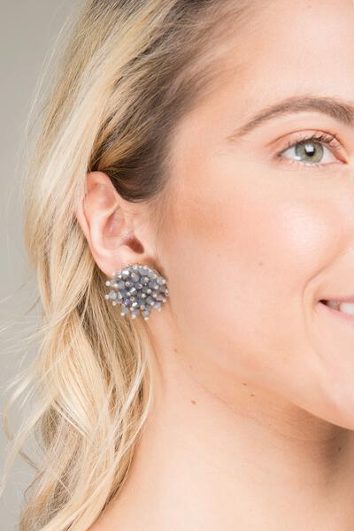 Prickle Cluster Stud Earring