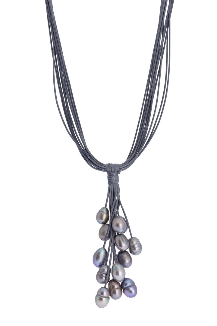 Tahitian Wax Corded Pearl Necklace