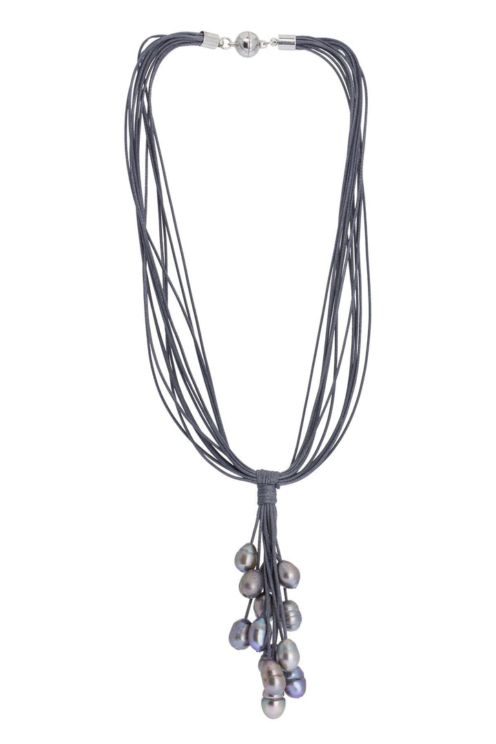 Tahitian Wax Corded Pearl Necklace