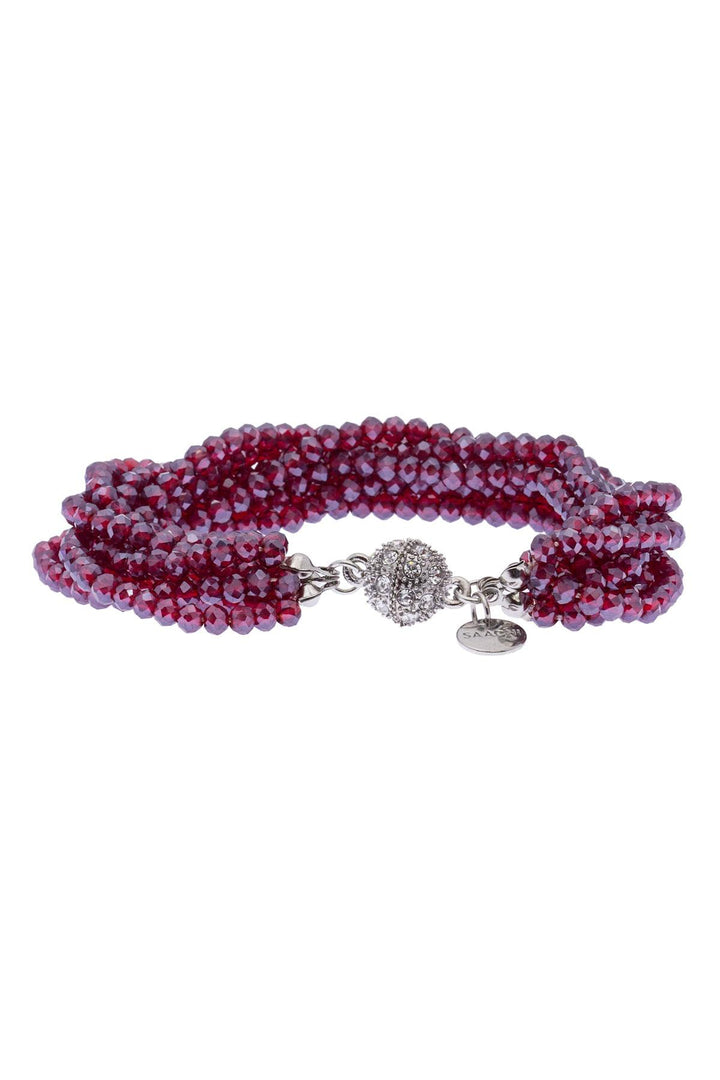 Simply Crystal Multi Strand Bracelet
