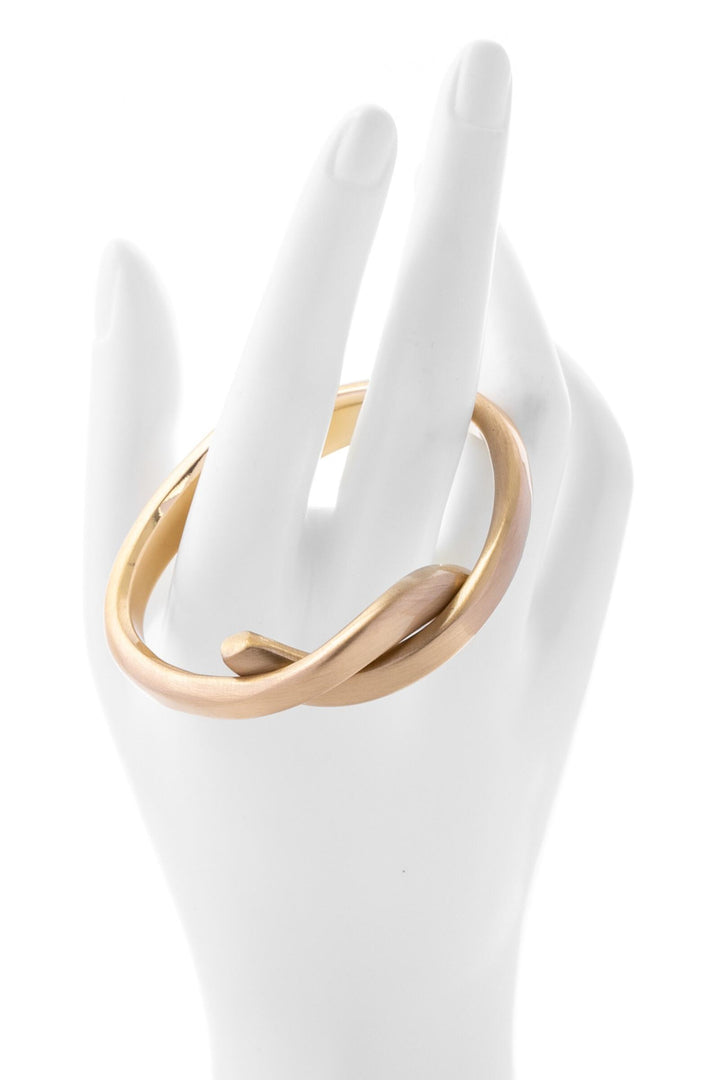 Knotted Cuff Infinity Bracelet