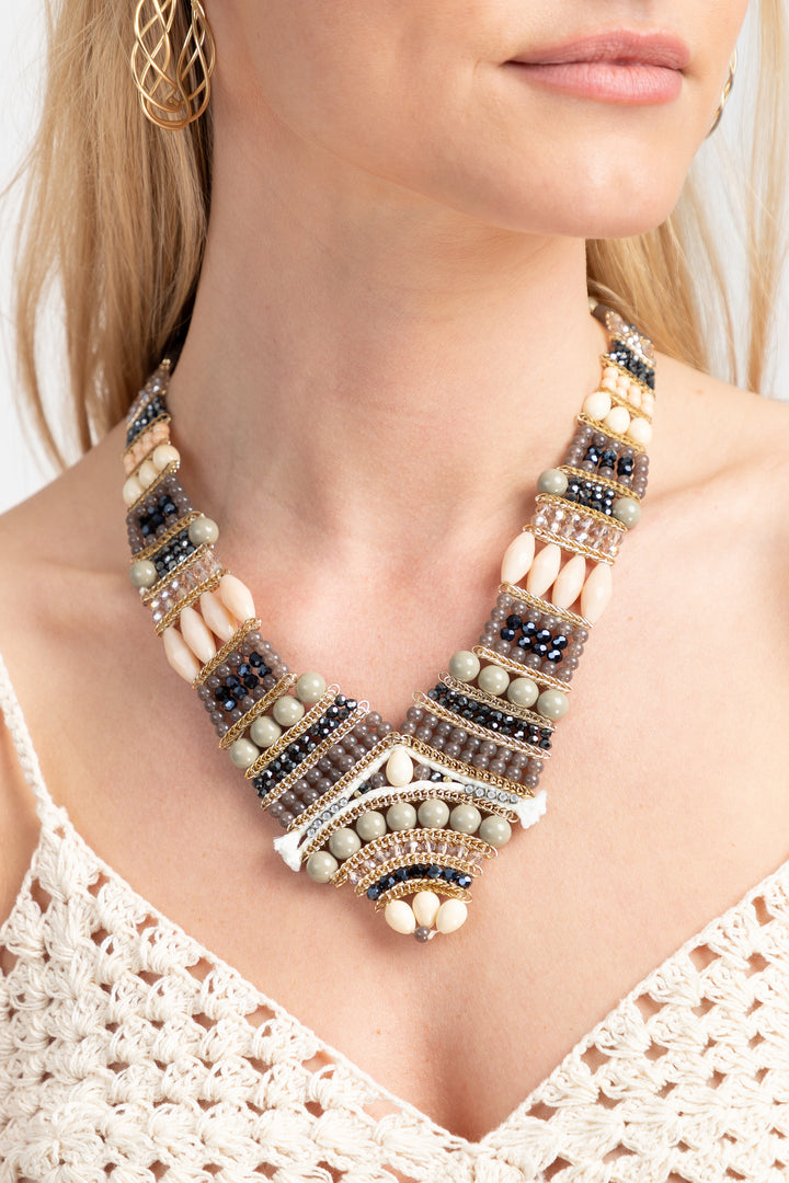 Aztec Statement Necklace