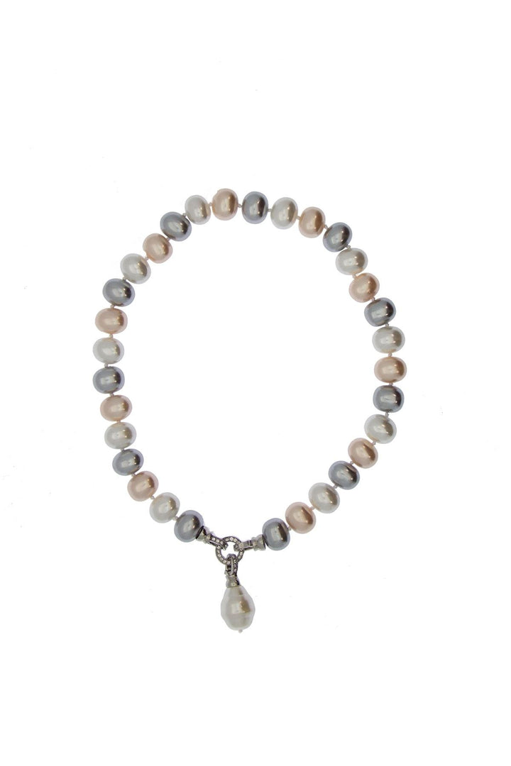 Neapolitan Pearl Necklace
