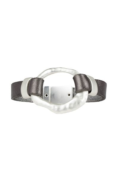 Hammered Metal Bracelet
