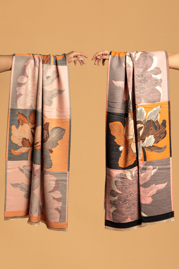 Flower Patch Reversible Scarf