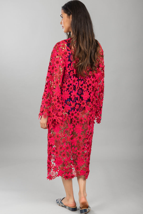 Three Tone Lace Tunic