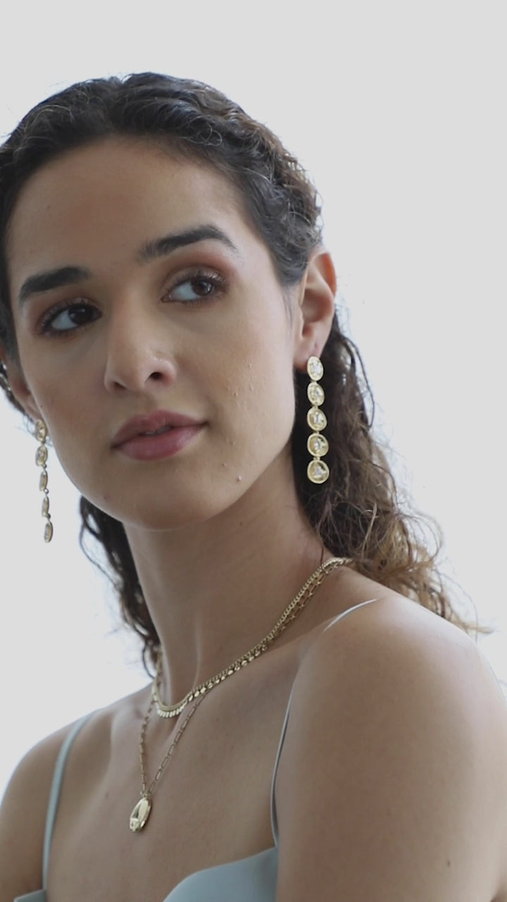 Divine Statement Charm Earrings