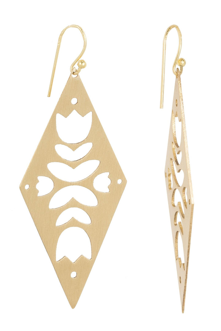 Thalia Floral Cutout Earring