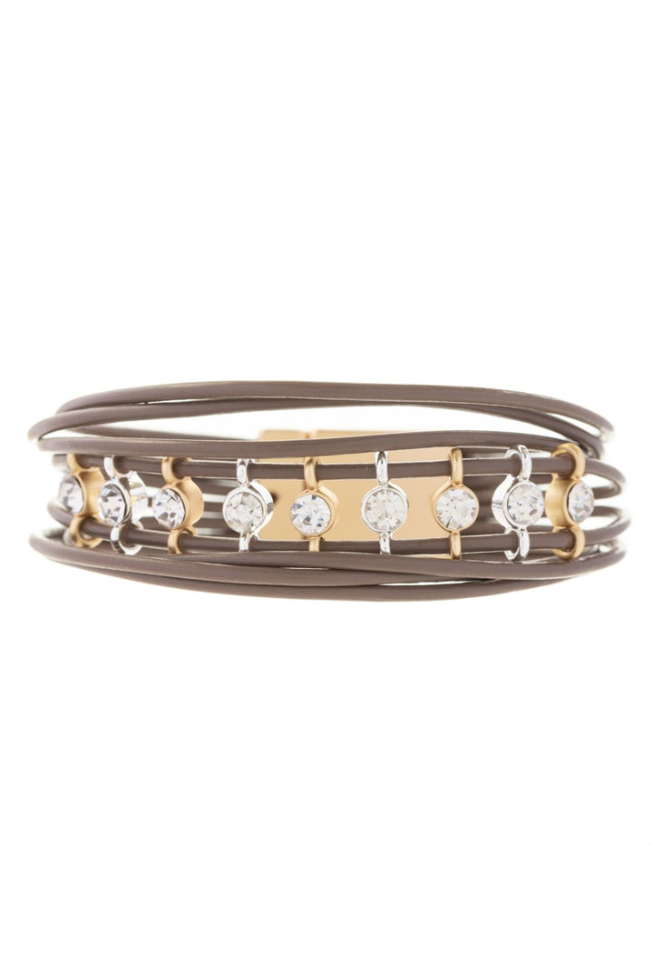 Jewels Leather Bracelet