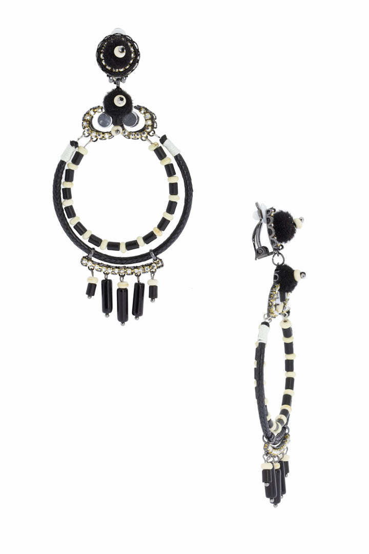 Gatz Hoop Drop Earring