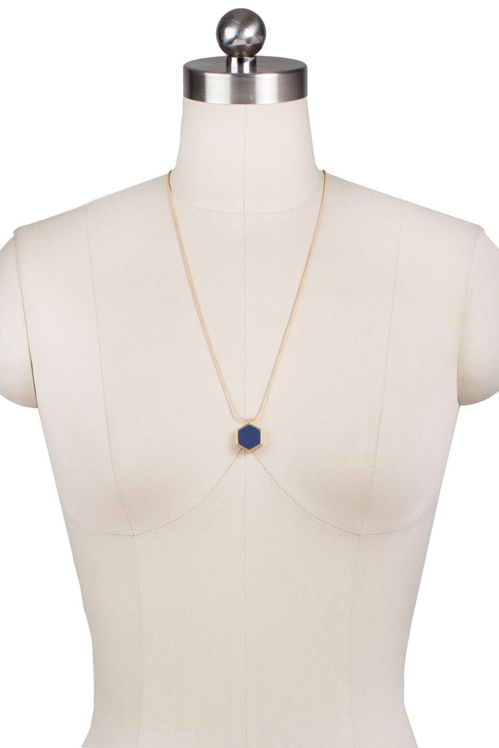 Kiera Long Pendant Adjustable Necklace