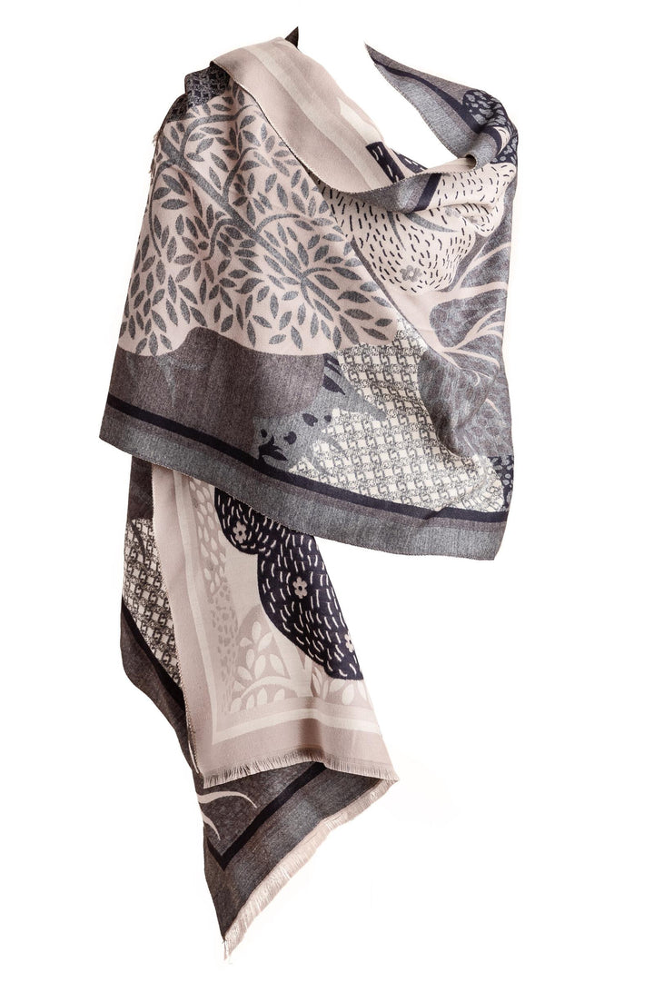 Growing Tree Reversible Scarf
