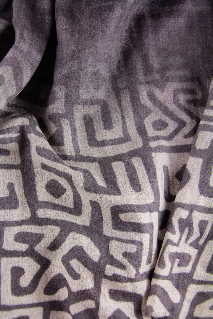 Faded Abstract Scarf