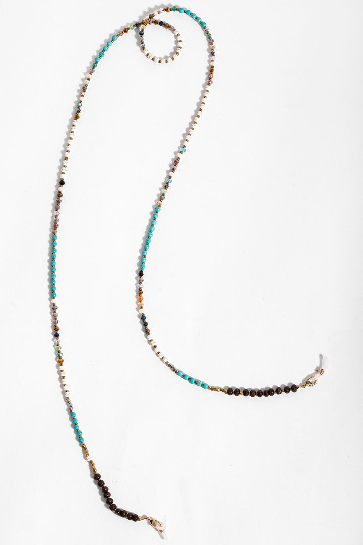 Hand-Beaded Convertible Mask Chain