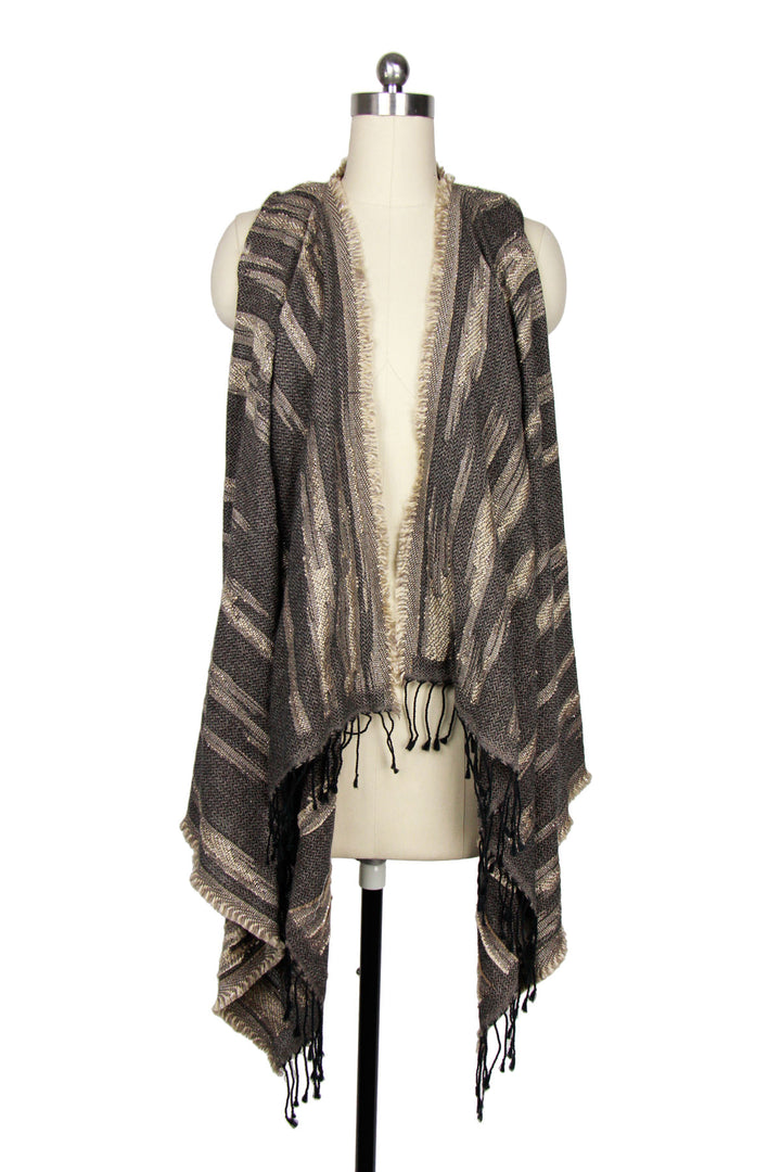 Abstract Linear Vest