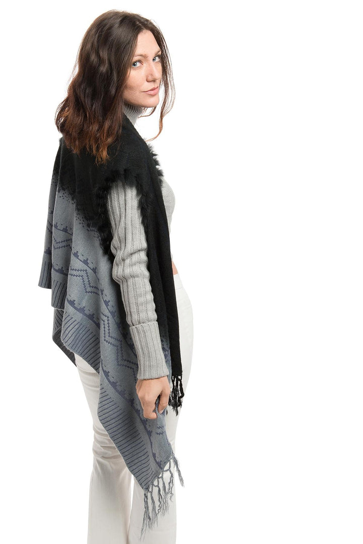 Fur Fringed Vest
