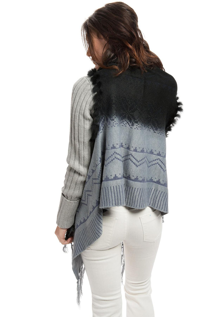 Fur Fringed Vest