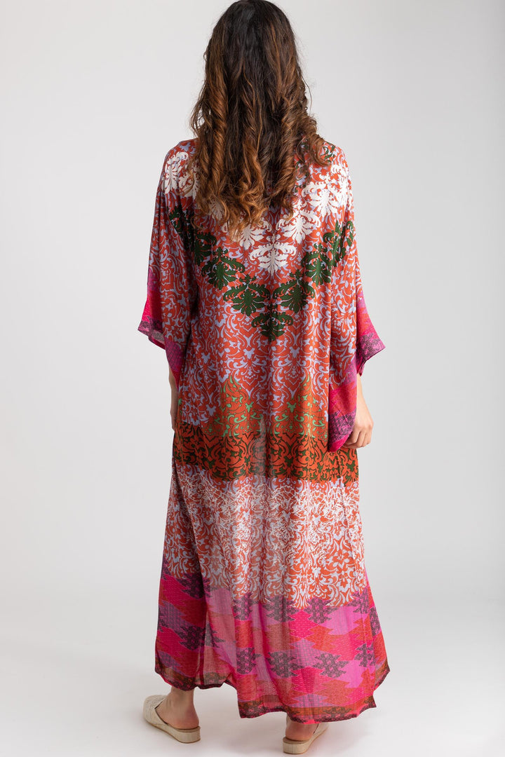 Forbidden City Maxi Kimono