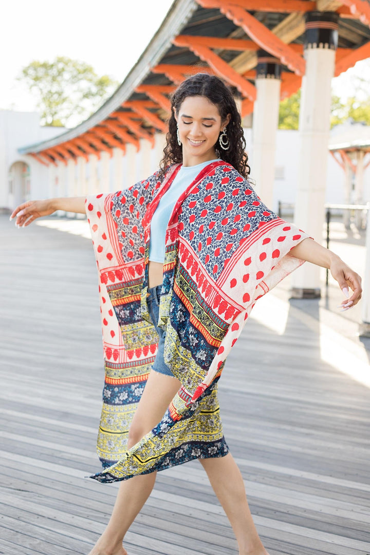 Malaya Patchwork Kimono