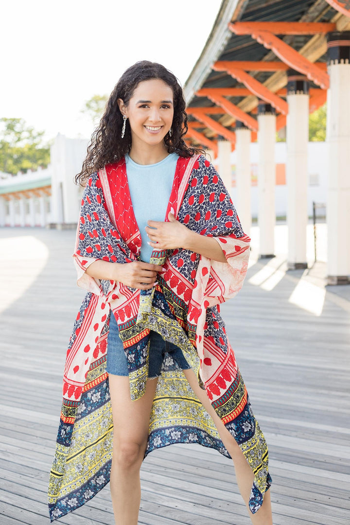 Malaya Patchwork Kimono