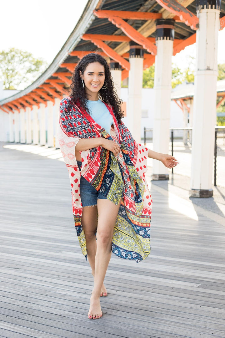 Malaya Patchwork Kimono