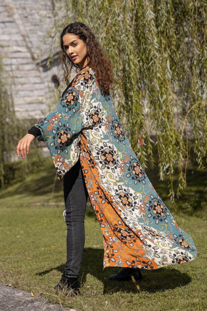 Aurora Long Kimono