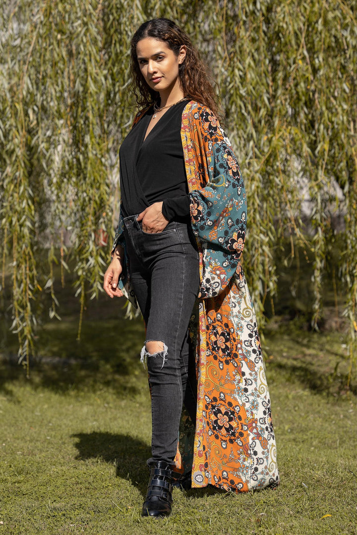 Aurora Long Kimono