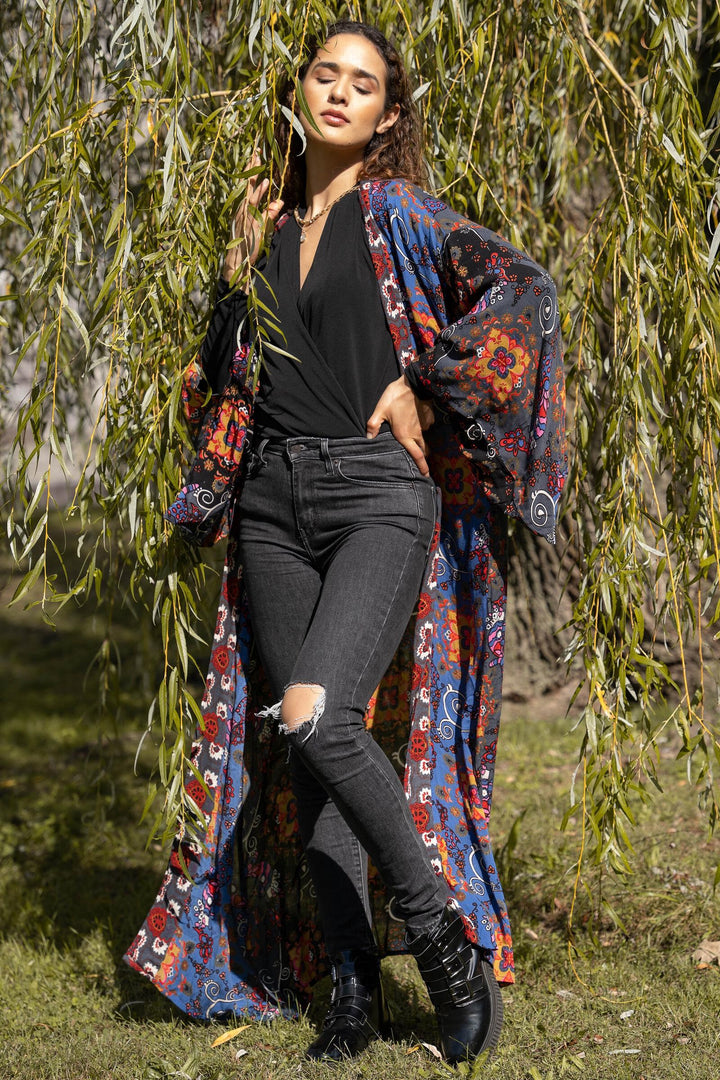 Aurora Long Kimono