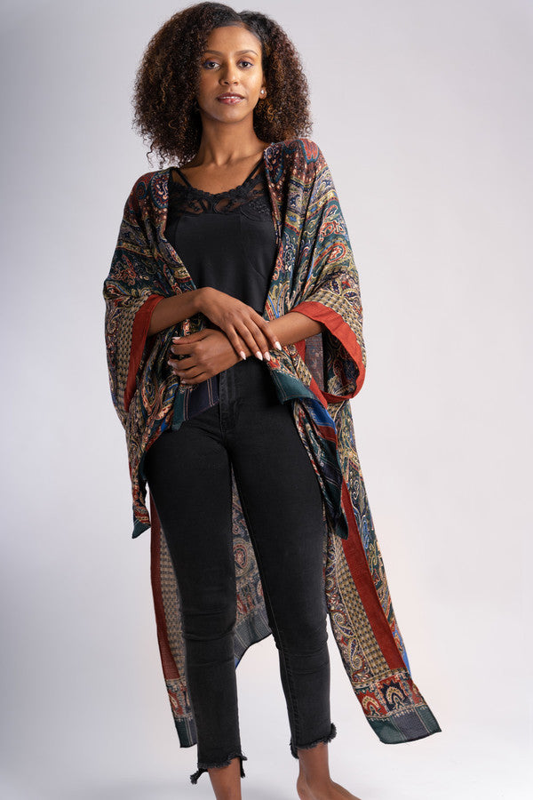 Coco Hi-Low Kimono