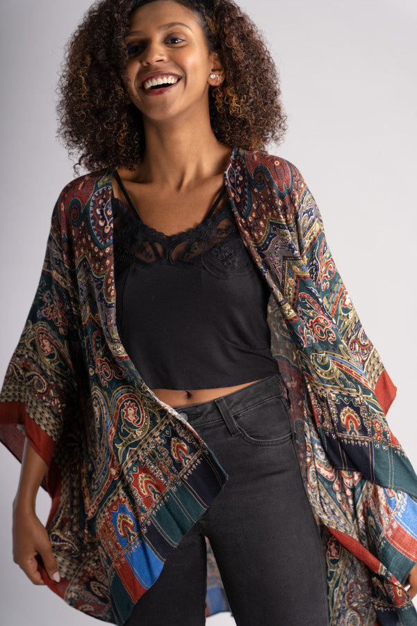 Coco Hi-Low Kimono