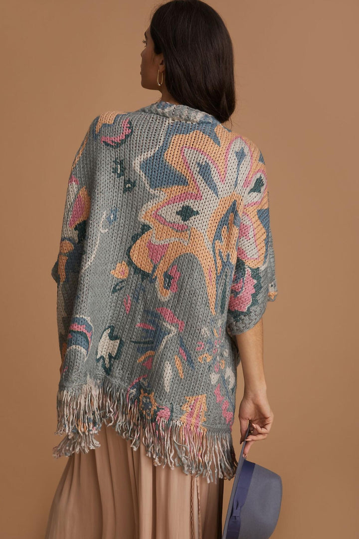 Elora Knit Tassel Kimono