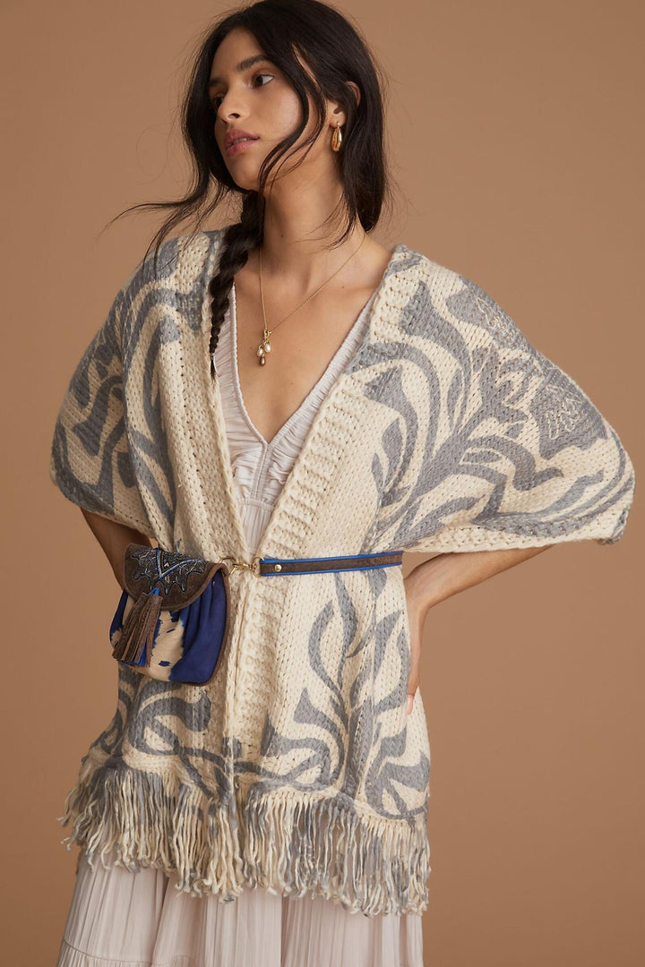 Elora Knit Tassel Kimono