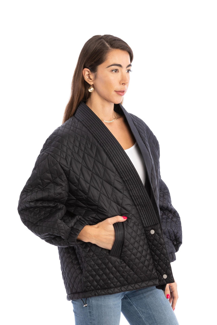 Diamond Quilted Jacket