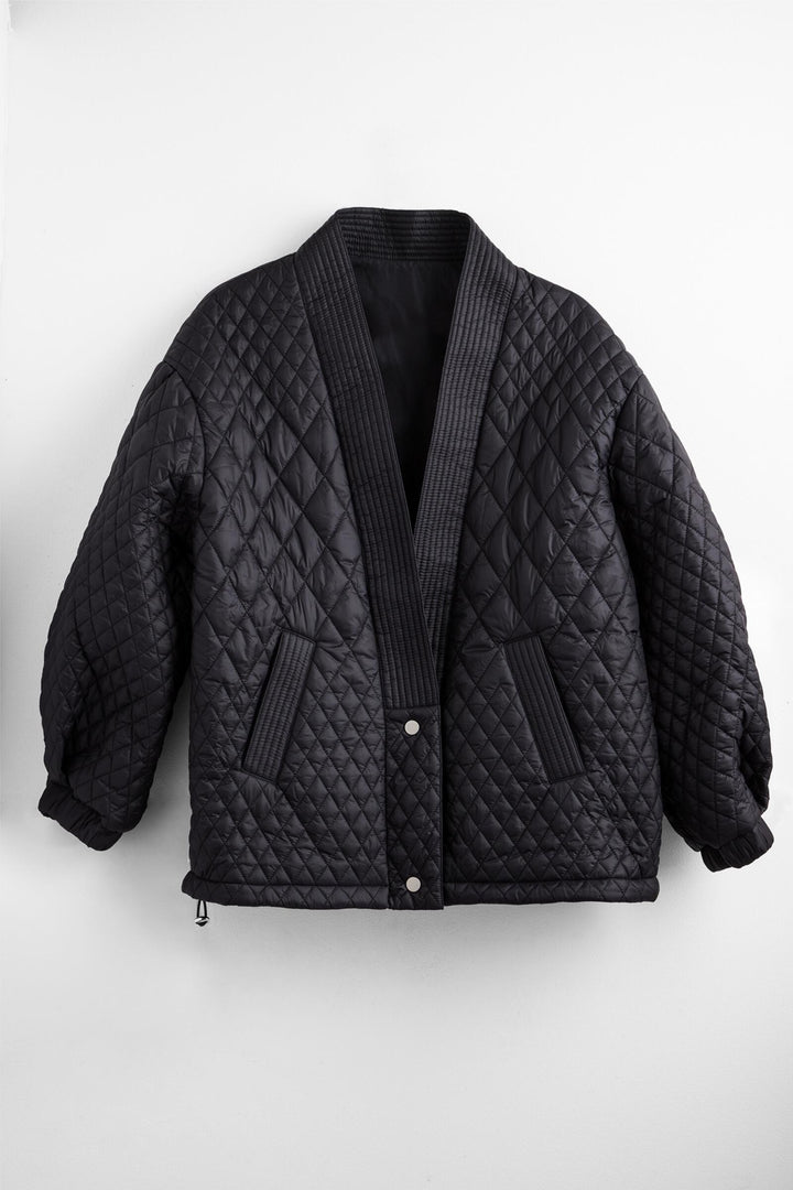 Diamond Quilted Jacket
