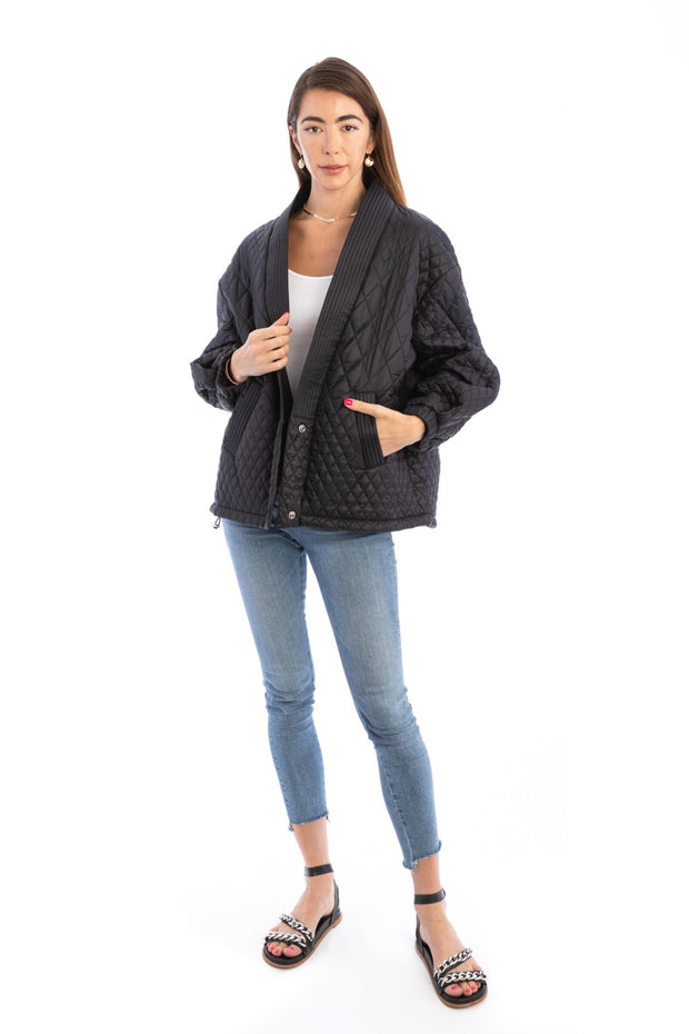 Diamond Quilted Jacket