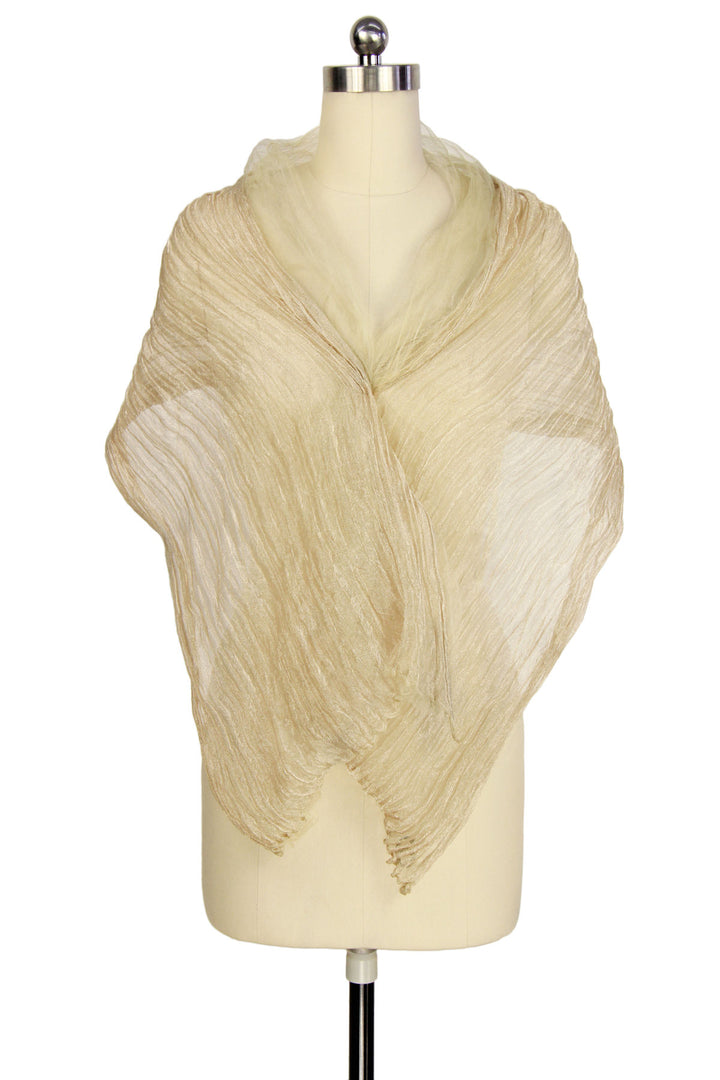 Kalia Pleated Sheer Scarf