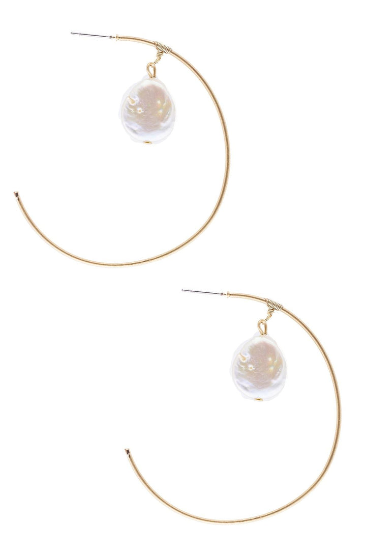 Open Space Hoop Earring