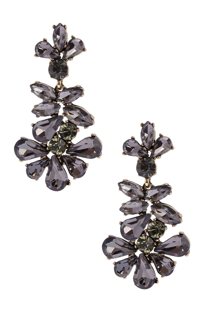 Crystal Clear Chandelier Earrings