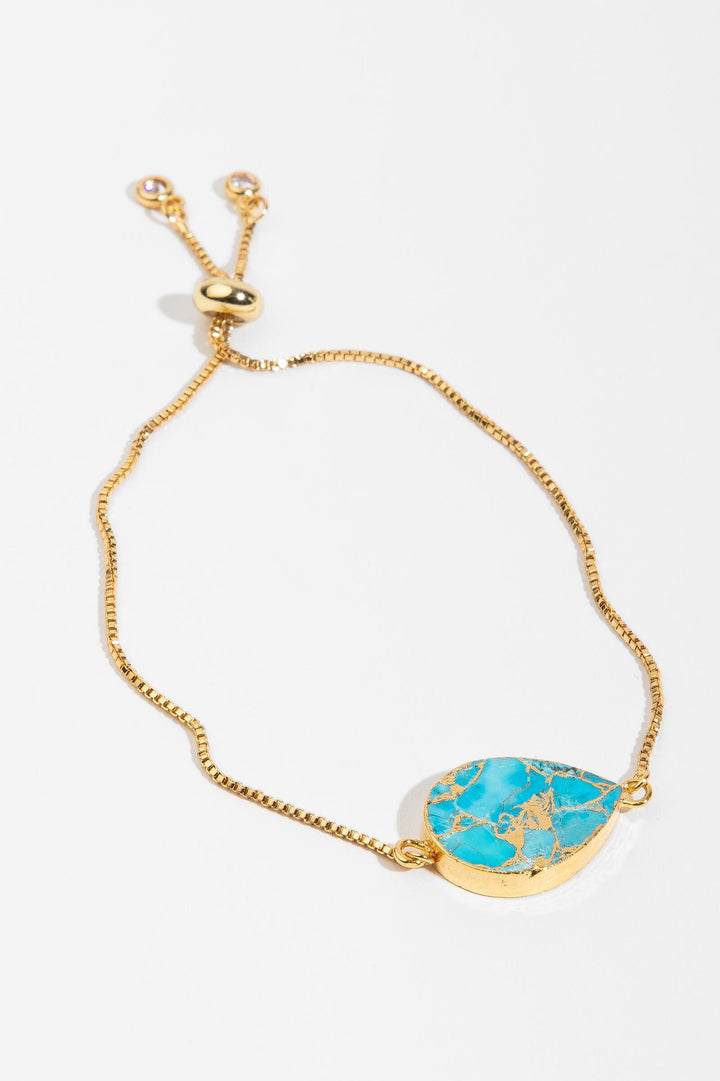 Mojave Pear Gemstone Bracelet