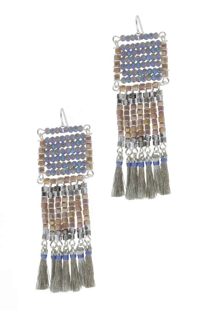 Anjuna Beaded Statement Earring