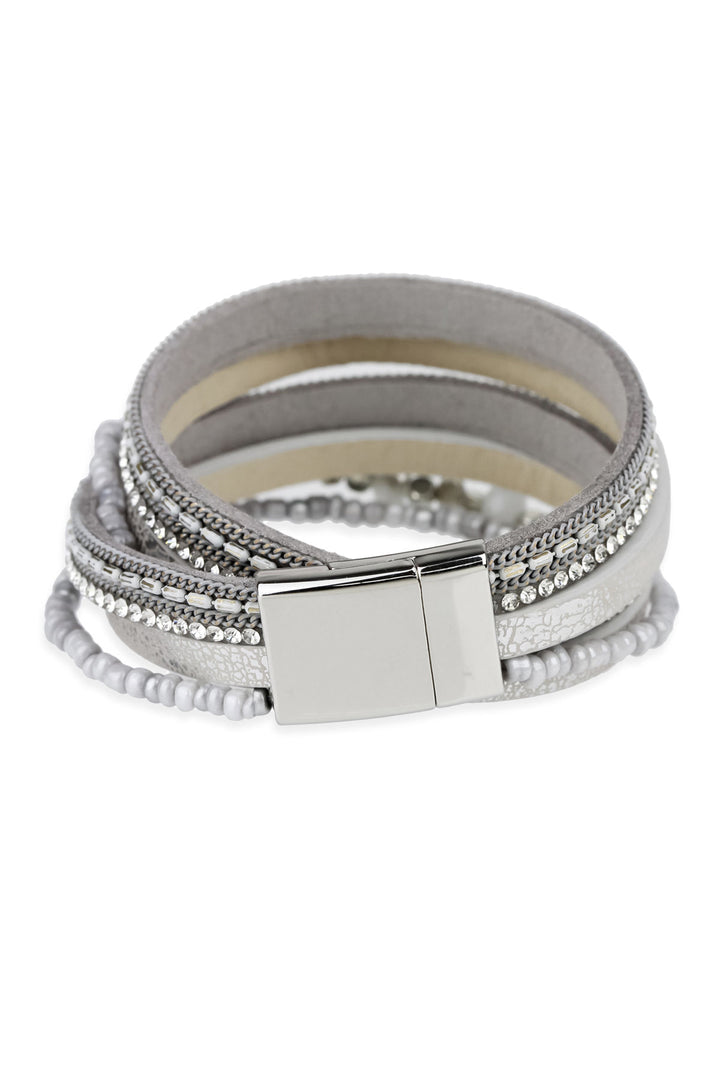 Gloria Double Wrap Leather Bracelet