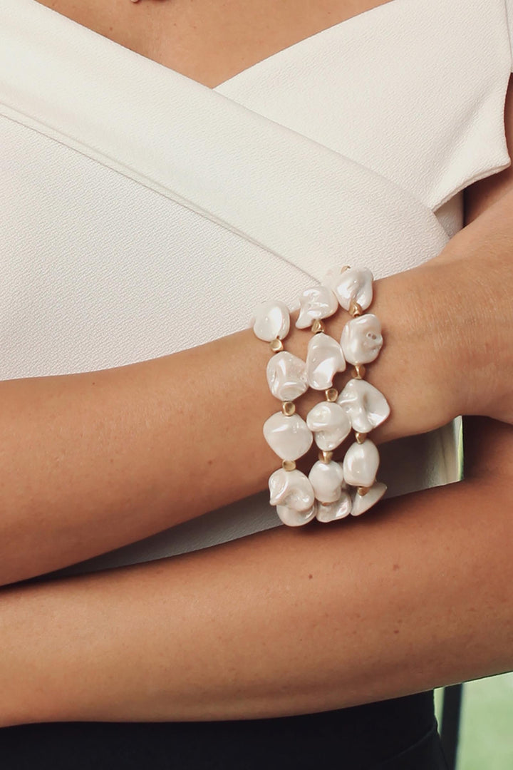 Charlotte Pearl Strand Bracelet